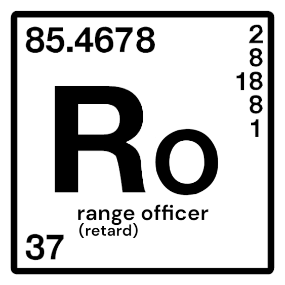 Official Range Officer Sticker